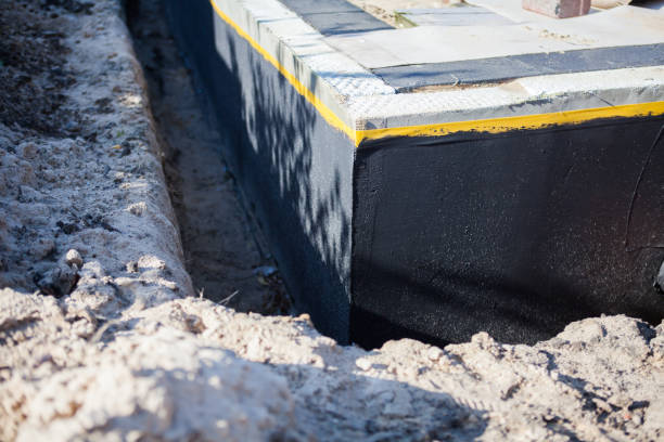 Residential Basement Waterproofing installation at a Fenton, MI home by SJ Waterproofing Pros